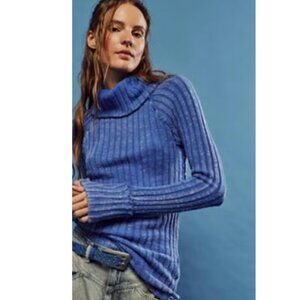 Free People We the Free JUST YOU Turtleneck Blue M